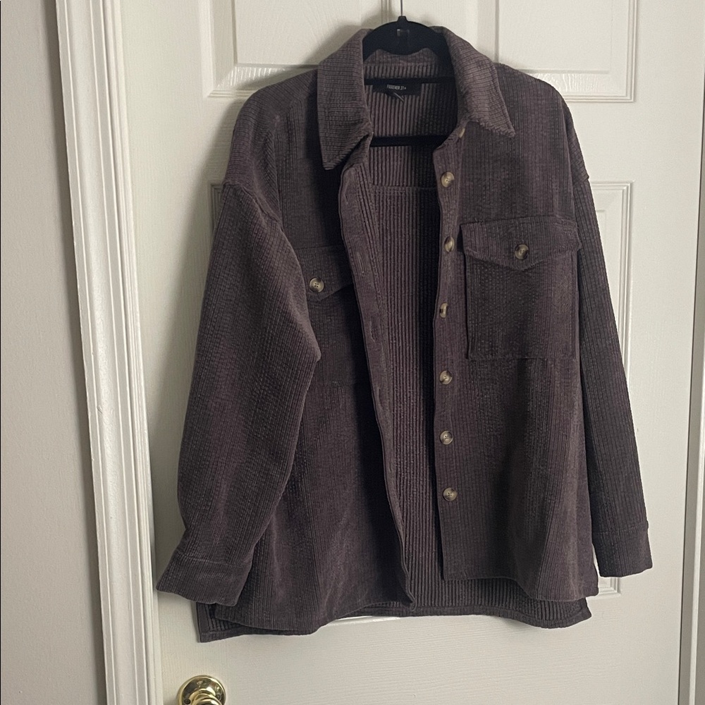 Corduroy Shirt Jacket